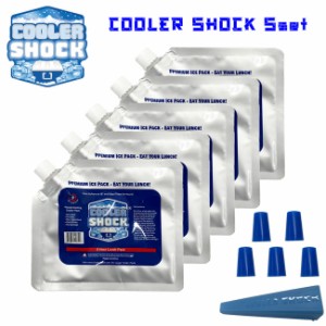 保冷剤 5個セット COOLER SHOCK クーラーショック Sサイズ キャンプ アウトドア クーラーボックス ラン