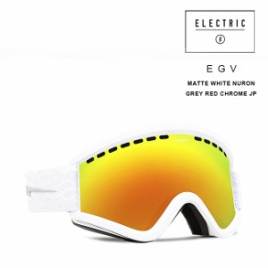 ゴーグル エレクトリック ELECTRIC EGV イージーブイ MATE WHITE NURON 23-24 ASIAN FIT エレク スノボ スキー