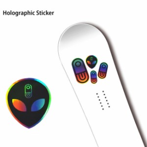 ステッカー AIRBLASTER  Holographic STICKER  ALIEN エアーブラスター スノーボード ウェアー