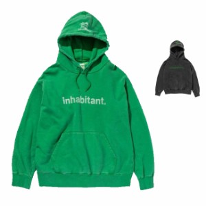 パーカー INHABITANT インハビタント VILLAGERS LOGO HOODIE  フーディー プルオーバー