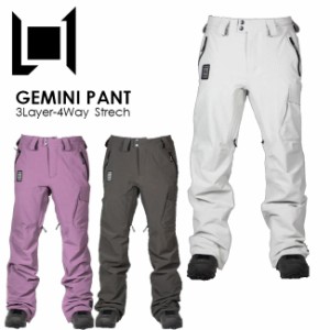 旧モデル 60%OFF SALE エルワン パンツ  L1 GEMINI PANTS ジェミニパンツ スノーボード ウェアー スノボ