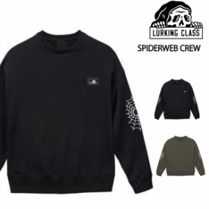 トレーナー ラーキングクラス  LURKING CLASS SPIDERWEB CREW  スウェット