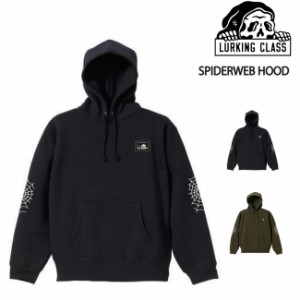 パーカー ラーキングクラス  LURKING CLASS SPIDERWEB HOOD  スウェット