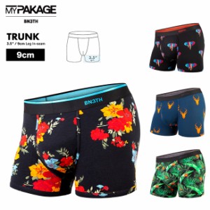 BN3TH マイパッケージ MYPAKAGE BN3TH CLASSIC TRUNK PRINTショート ボクサーパンツ メンズ アンダーウ