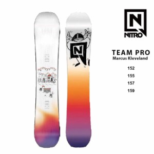 ナイトロ スノーボード NITRO SNOWBOARD TEAM PRO Marcus Kleveland 23-24 チームプロ クリーブランド キャンバー フリーライド