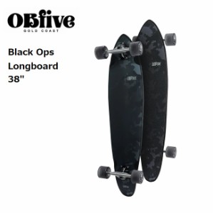 サーフスケート OBFIVE オービーファイブ BLACK OPS LONGBOARD 38 クルーザー ロングスケートボード コ