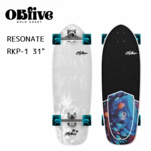 サーフスケート OBFIVE オービーファイブ RESONATE SURF SKATE 31 (RKP-1) サーフスケート コンプリート