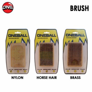 チューンナップ ONEBALL WAXING BRUSH ブラシ (ナイロン 馬 ブロンズ) ONE MFG ワンボール スノーボード