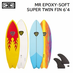 ソフトボード OCEAN&EARTH MR EPOXY-SOFT SUPER TWIN FIN 6'4 46L サーフボード サーフィン