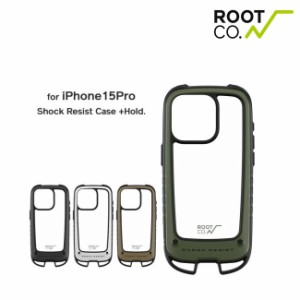iPhone15Pro 専用ケース ROOT CO. ルート コー GRAVITY  Shock Resist Case +Hold. iPhoneケース