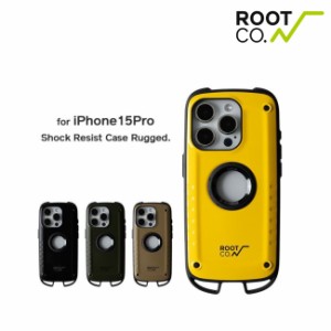 iPhone15Pro 専用ケース ROOT CO. ルート コー GRAVITY Shock Resist Case Rugged. iPhoneケース