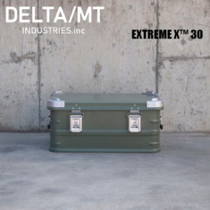 アルミ コンテナボックス DELTA / MT Extreme X 30 / ダークグリーン キャンプ アウトドア インテリア 