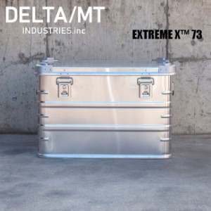 アルミ コンテナボックス DELTA / MT Extreme X 73 / アルミニウム キャンプ アウトドア インテリア 収