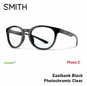 サングラス スミス SMITH Eastbank Black Photochromic Clear イーストバンク 調光レンズ