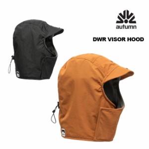 フードウォーマー  AUTUMN オータム DWR VISOR HOOD 23-24 バイザーフード 防水 SNOWBOARD スノーボード SKATE SK8