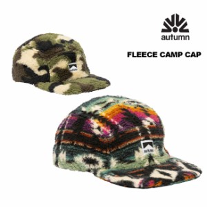 キャップ  AUTUMN オータム FLEECE CAMP CAP 23-24 フリース キャンプ キャップ SNOWBOARD スノーボード SKATE SK8