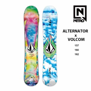 ナイトロ スノーボード NITRO SNOWBOARD ALTERNATOR x VOLCOM 23-24 オルタネーター キャンバー ディレクショナル 板 オールマウン