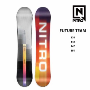 ナイトロ スノーボード NITRO  FUTURE TEAM YOUTH 23-24 キャンバー Twin 板  KIDS用 パーク フリースタイル