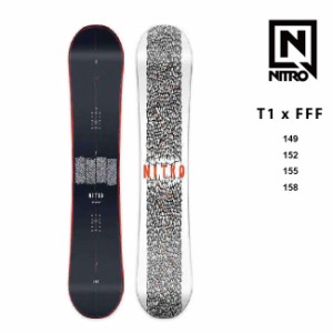 ナイトロ スノーボード NITRO SNOWBOARD T1 x FFF 23-24 ティーワン CAM-OUT CAMBER キャンバー Twin パーク フリースタイル