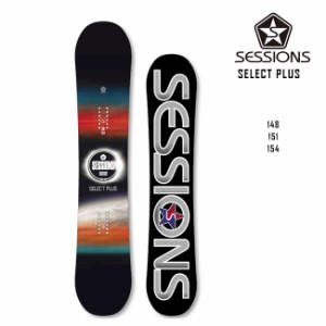 セッションズ スノーボード SESSIONS SELECT PLUS 23-24 ハイブリッドキャンバー スノボ  板