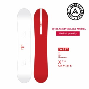 ウエスト スノーボード WEST SNOWBOARD ARVINE 22-23 アルバイン Womens スノボ 板 ハイブリッド キャンバー オールラウンド