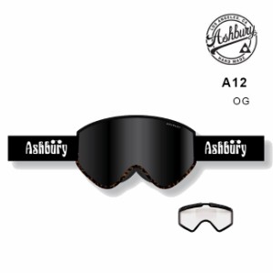 スノーボードゴーグル アシュベリー ASHBURY A12 OG 23-24 メンズ レディース