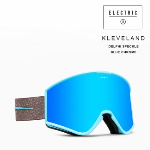 ゴーグル エレクトリック ELECTRIC KLEVELAND DELPHI SPECKLE 23-24 クリーブランド JAPAN FIT スノボ スキー