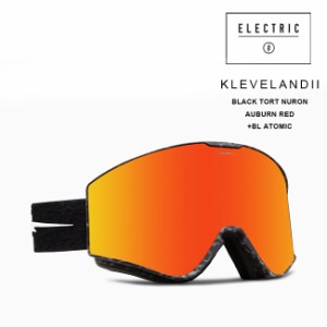 ゴーグル エレクトリック ELECTRIC KLEVELAND II / BLACK TORT NURON 23-24 クリーブランド 2 ジャパンフィット JAPAN FIT スノボ スキー