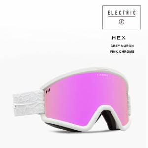 ゴーグル エレクトリック ELECTRIC HEX ヘックス GREY NURON 23-24 ASIAN FIT エレク スノボ スキー