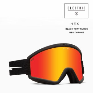 ゴーグル エレクトリック ELECTRIC HEX ヘックス BLACK TORT NURON 23-24 ASIAN FIT エレク スノボ スキー