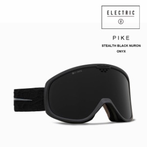 ゴーグル エレクトリック ELECTRIC PIKE / STEALTH BLACK NURON 23-24 パイク JAPAN FIT エレク ゴーグル スノ