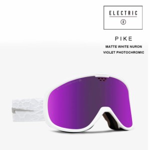 ゴーグル エレクトリック ELECTRIC PIKE / MATTE WHITE NURON / 調光レンズ 23-24 パイク JAPAN FIT エレク ゴ