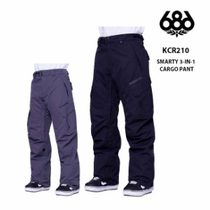 パンツ 686 SIX EIGHT SIX SMARTY 3-IN-1 CARGO PANT 23-24 MENS メンズ スノボ ウェア