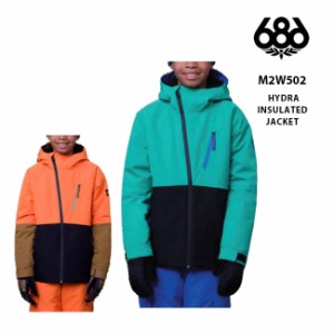 ジャケット 686 SIX EIGHT SIX HYDRA INSULATED JACKET 23-24 KIDS キッズ スノボ 子供用 ウェア