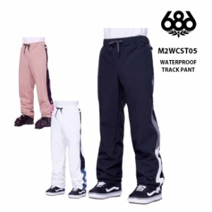 パンツ 686 SIX EIGHT SIX WATERPROOF TRACK PANT 23-24 MENS メンズ スノボ ウェア