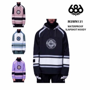 撥水パーカー 686 SIX EIGHT SIX WATERPROOF SLAPSHOT HOODY 23-24 MENS メンズ ジャケット スノボ ウェア