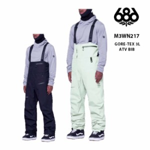 ビブパンツ 686 SIX EIGHT SIX GORE-TEX 3L ATV BIB 23-24 MENS メンズ スノボ ウェア