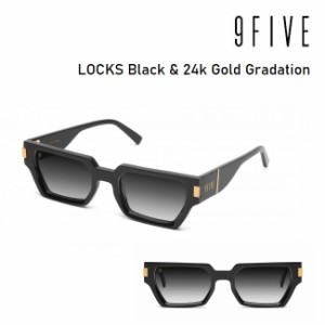 サングラス 9five LOCKS / Black & 24k Gold Gradation ナインファイブ ロックス HIP HOP界やNBAからも支持