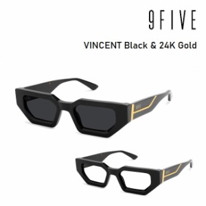 サングラス 9five VINCENT Black & 24K Gold ナインファイブ ヴィンセント スケート HIP HOP界やNBAからも支持