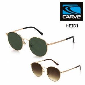 サングラス カーブ CARVE HEIDI NON POLARIZED ハイジ SUNGLASS メンズ レディース  ラウンドフレーム ワイヤーフレーム