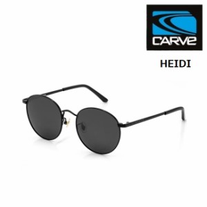 サングラス カーブ CARVE HEIDI POLARIZED ハイジ 偏光レンズ SUNGLASS メンズ レディース  ラウンドフレーム ワイヤーフレーム