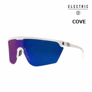 エレクトリック サングラス ELECTRIC COVE GLOSS WHITE M GREY PLASMA CHROME 釣り フィッシング アウトドア スポーツ