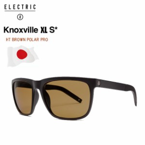 日本限定モデル エレクトリック 偏光サングラス ELECTRIC KNOXVILLE XL S / MATTE BLACK / HT BROWN POL