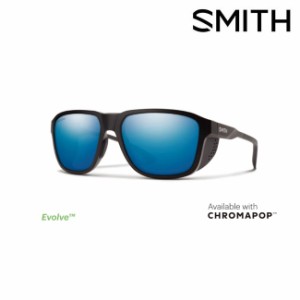 サングラス スミス SMITH Embark Matte Black / CP Polarized Blue Mirror 偏光レンズ スノーボード スキー 登山 アウトドア 釣り