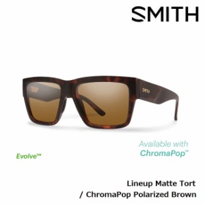 サングラス スミス SMITH Lineup Matte Tort CP-Polar Brown 偏光レンズ スポーツサングラス スノーボード スキー 登山 アウトドア 釣り 