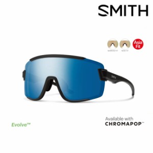 サングラス スミス SMITH Wildcat Matte Black (CP Polarized Blue Mirror & Clear) ワイルドキャット 偏光レンズ ASIA FIT 