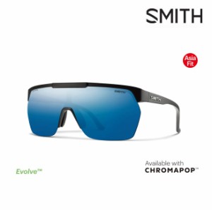 サングラス スミス SMITH XC Matte Black CP Polarized Blue Mirror フリップサングラス スポーツサングラス スノーボード スキー 登山 