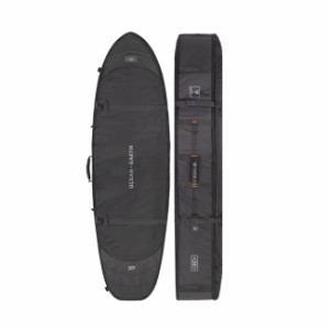 サーフボード ケース OCEAN&EARTH O&E HYPA FISH/SHORT TRAVEL COVER COFFIN 6.8ft (5 BOARD) ショート フィッシュ 5本用