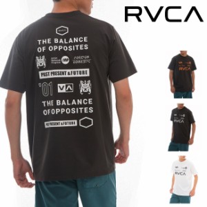 ラッシュガード RVCA ルーカ ALL BRAND SS TEE  半袖Tシャツ メンズ 