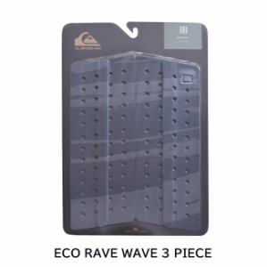 デッキパッド QUIKSILVER クイックシルバー ECO RAVE WAVE 4 Piece FRONT PAD サーフィン ショートボード フロントパッド